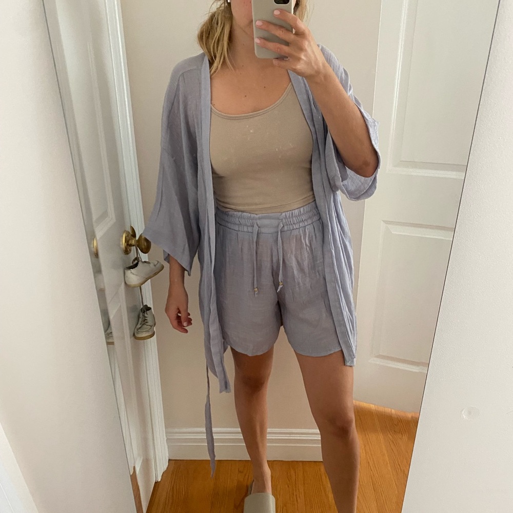 Kimano & shorts set